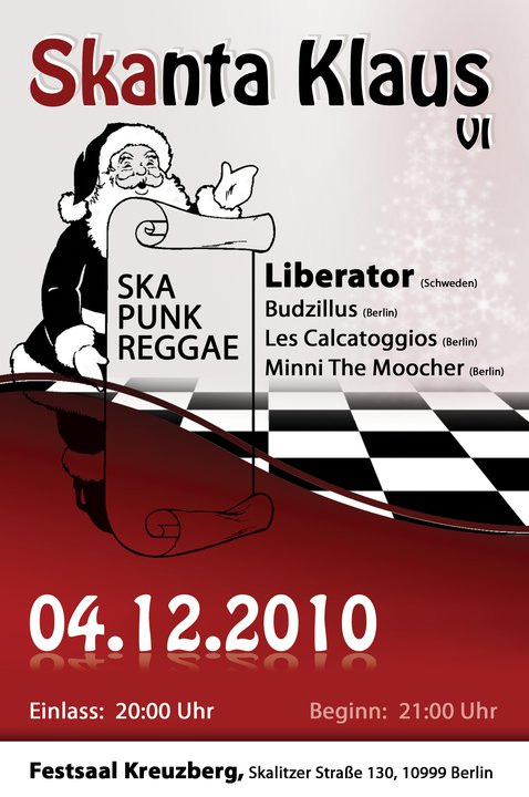 Liberator plays at the Skanta Klaus Gig