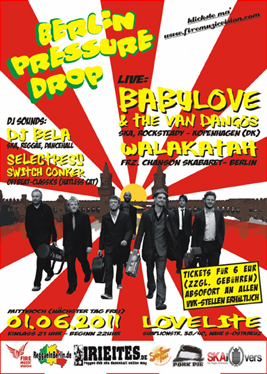 Babylove&The Van Dangos 01.06.2011 Berlin Lovelite Gig