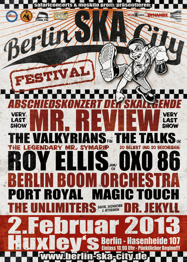 Berlin Ska City Festival 2nd february 2013