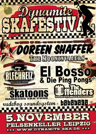 Dynamite Ska Festival on 05.11.2011 in Leipzig!